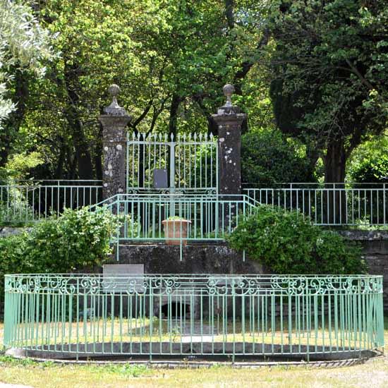Le parc du château de Malves-Minervois
