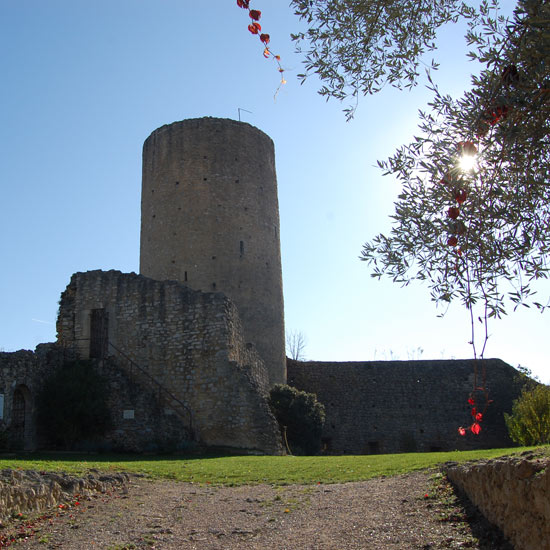 Le château d'Aurignac