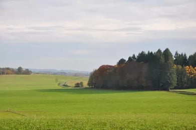 Paysage rural à Saint-Yrieix