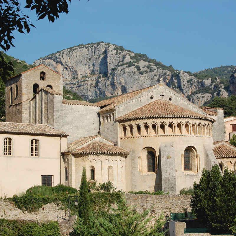 L'abbaye de Gellone à Saint-Guilhem-le-Désert
