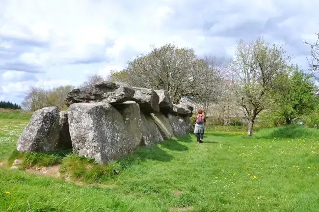 Allée couverte de Mougau Bihan à Commana