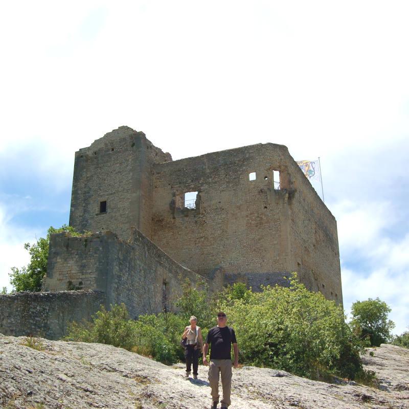 Le château de Vaison-la-Romaine