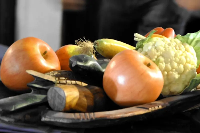 Corbeille de fruits et légumes chez Germaine