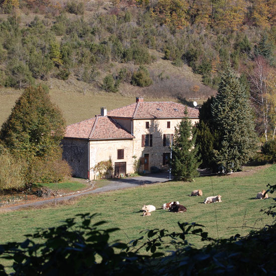 Une ferme à Aurignac