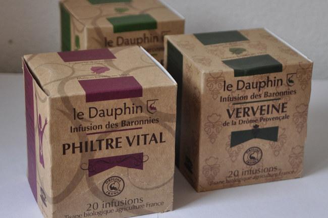 Gamme d'infusions en sachets Le Dauphin