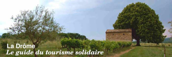 Le guide du tourisme solidaire de la Drôme