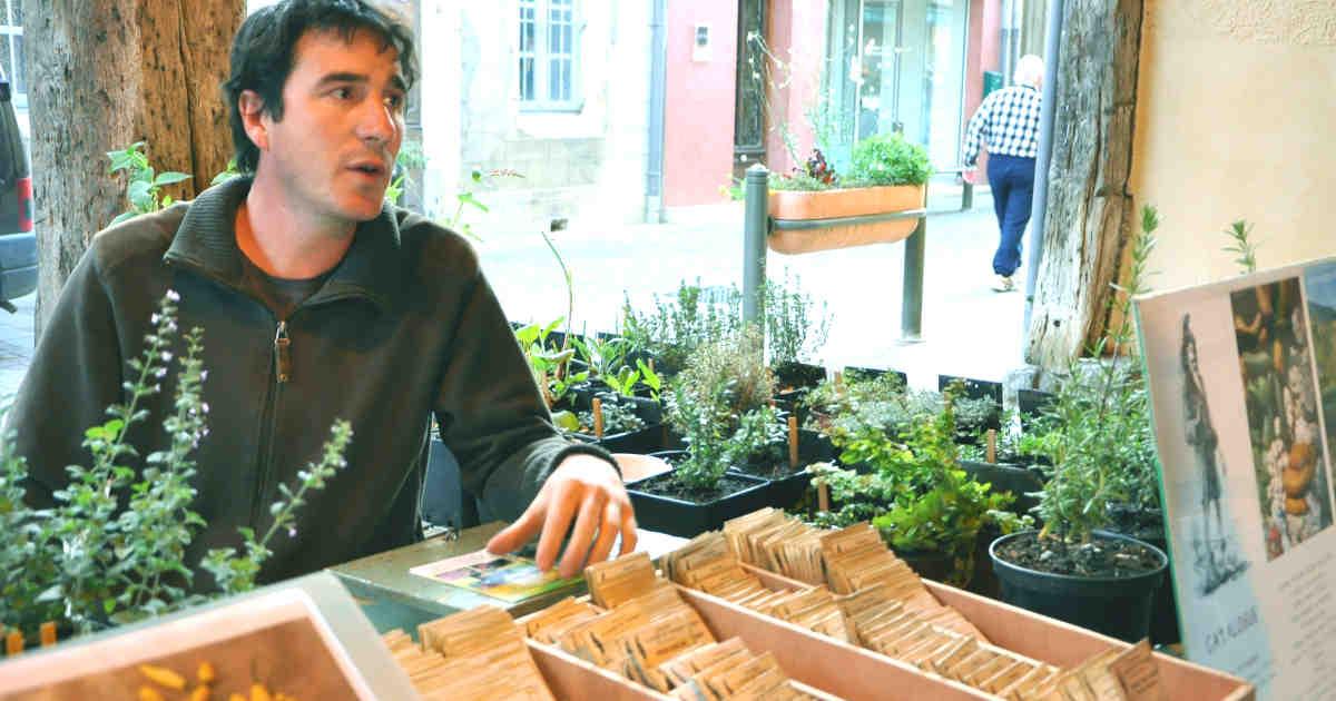 Initiative de sauvegarde de semences le Jardin de Tantugou dans le Gers