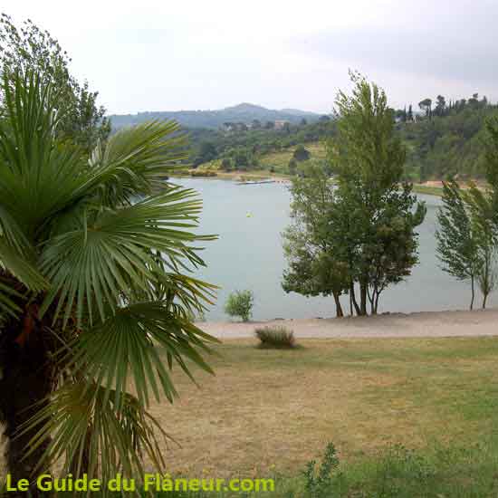 Le lac de la Cavayère à Carcassonne
