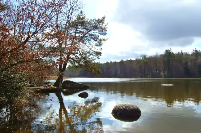 Lac du Merle dans le Sidobre