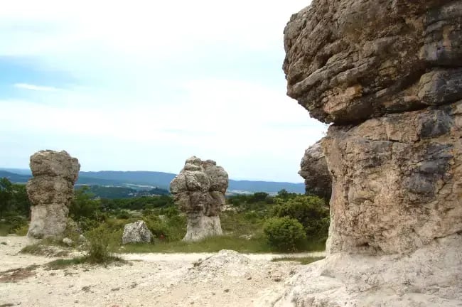 Les mourres de Forcalquier