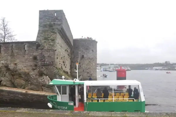 Bateau navette entre ville close et Concarneau