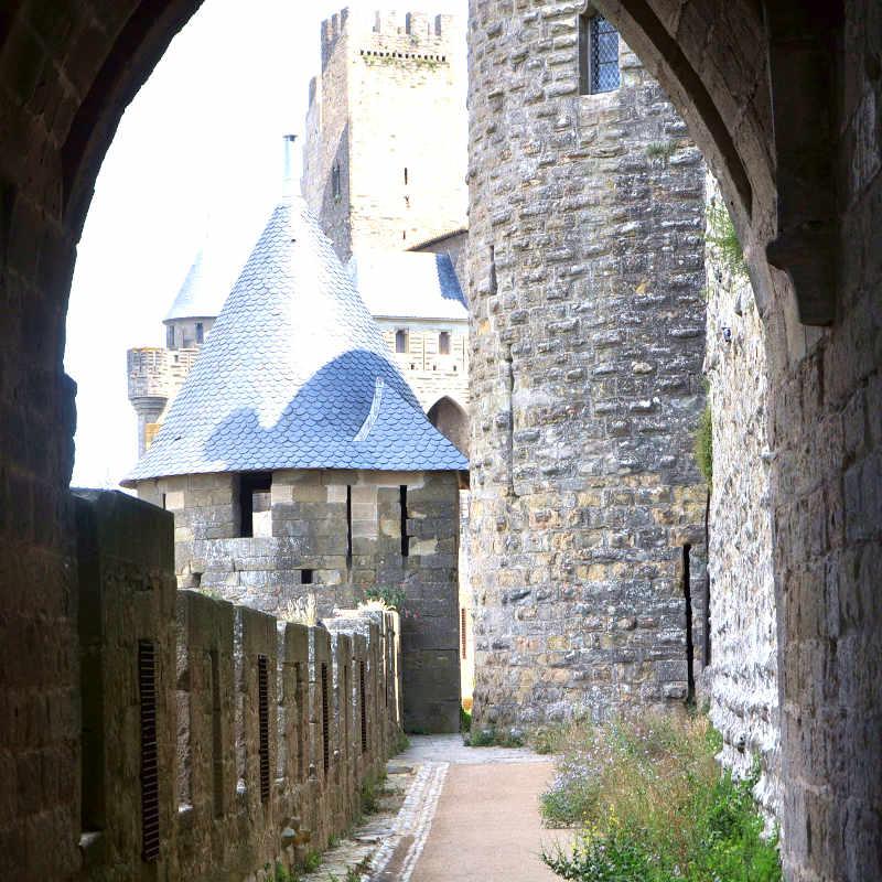 Remparts de la cité médiévale de Carcassonne
