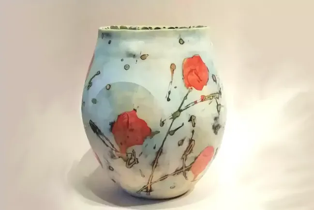 Vase poterie artisanale de la galerie Bel Utile