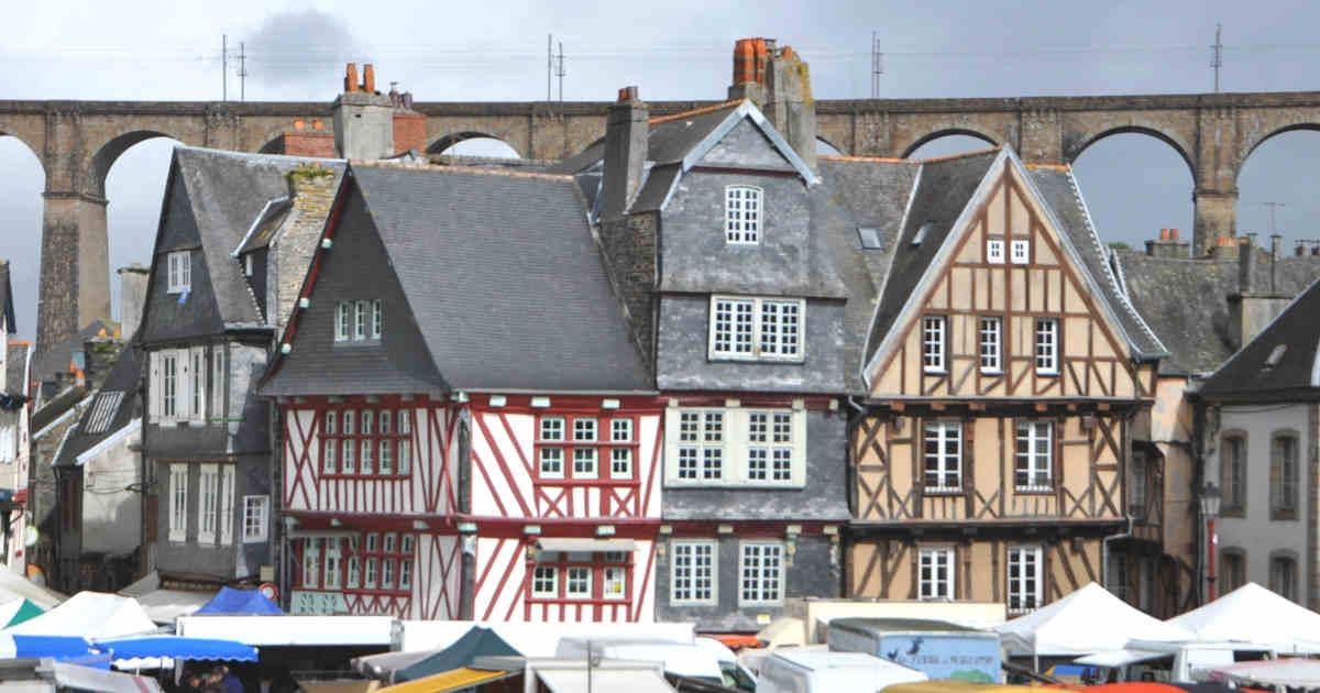 Visite de la ville de Morlaix dans le Finistère