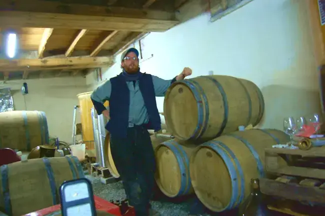 Xavier Marchais viticulteur et producteur de vin naturel dans les coteaux du Layon